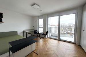 Kompakt, ruhig, gut angebunden - voll möblierte 1-Zimmer Wohnung mit Fussbodenheizung – Florian-Geyer-Straße 111, 12489 Adlershof, Berlin – Vorschaubild 8