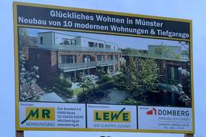 3-Zimmer-Neubauwohnung in grüner Umgebung von Münster-Gievenbeck – Die vollständige Adresse der Immobilie erhältst du vom Anbieter., 48161 Gievenbeck, Münster – Vorschaubild 2
