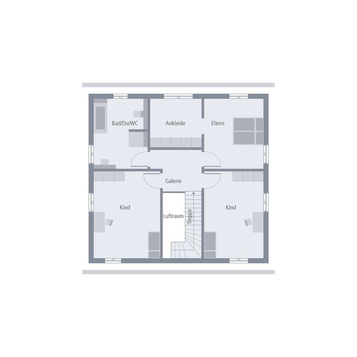 Grundriss Dachgeschoss