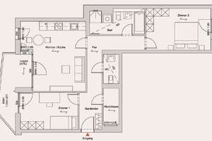 Klein aber mein: individuelle 3-Zimmer Wohnung im Erstbezug – Atriumstraße 7, 4315 Neustadt-Neuschönefeld, Leipzig – Vorschaubild 9