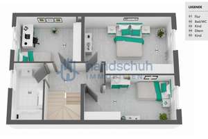 gepflegtes Reihenendhaus mit Garten und Garage in Mainz Lerchenberg – Die vollständige Adresse der Immobilie erhältst du vom Anbieter., 55127 Lerchenberg, Mainz – Vorschaubild 18