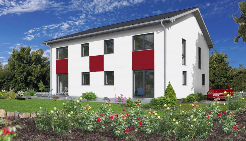 Immobilie in Osloß - **Großzügige Doppelhaushälfte in Osloss inkl. Grundstück** - Bild 0