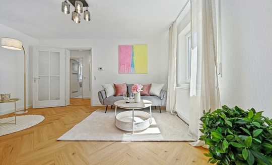 Stilvolle 2-Zimmer-Wohnung mit Balkon in Top-Lage