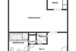 Ruhig & gepflegt: Ihre Eigentumswohnung in Bochum-Nord – Die vollständige Adresse der Immobilie erhältst du vom Anbieter., 44805 Harpen/Rosenberg, Bochum – Vorschaubild 10