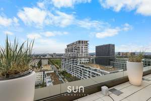 LUXURIÖS & NEUWERTIG – Vollklima, Wallbox, Weitblick, 2 Außenbereiche, hochw. EBK & Einbauschränke – 60326 Gallus, Frankfurt am Main – Vorschaubild 11