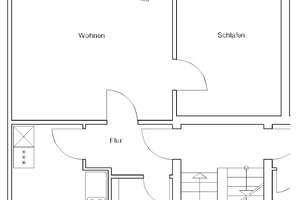 Stralsundstr. 16, E L - Frisch modernisierte Zweizimmerwohnung – Stralsundstr. 16, 38124 Heidberg-Melverode, Braunschweig – Vorschaubild 2