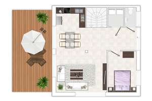 Moderne Doppelhaushälfte, massiv und energiesparend gebaut, mit schönem Garten, individuell planbar – Die vollständige Adresse der Immobilie erhältst du vom Anbieter., 53127 Ippendorf, Bonn – Vorschaubild 3