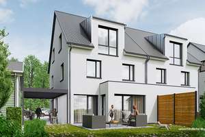 "Modernes + großzügiges Wohnen in beliebter Lage" Attraktive DHH mit herrlichem Garten in Möhringen – Die vollständige Adresse der Immobilie erhältst du vom Anbieter., 70567 Möhringen-Ost, Stuttgart – Vorschaubild 1