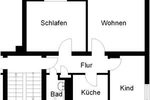 Wohnen in Schildesche! 3-Zimmer EG-Wohnung mit Garten – Margaretenweg 12, 33611 Schildesche, Bielefeld – Vorschaubild 1