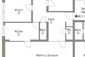 Schöne 4-Zimmer Wohnung im Aachener Westen – Die vollständige Adresse der Immobilie erhältst du vom Anbieter., 52074 Westpark, Aachen – Vorschaubild 7
