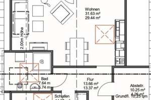 Erstbezug: Moderne KfW40 Neubauwohnung mit Hochwertiger Küche