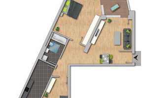 Erstbezug: Stilvoll sanierte 3-Zimmer-Wohnung im Dachgeschoss mit Balkon – Klausenerstr 8, 39112 Magdeburg – Vorschaubild 11