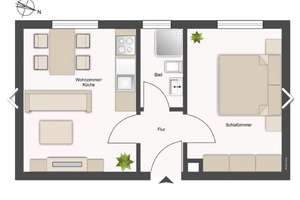 Kleine gemütliche 2 Zimmer Wohnung in Dresden Niedersedlitz