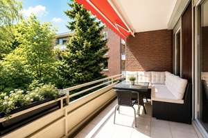 Top Lage Bismarckviertel! Geräumige 3-Zimmer-Wohnung mit großem Süd-Balkon in ruhiger Lage – Die vollständige Adresse der Immobilie erhältst du vom Anbieter., 47799 Cracau, Krefeld – Vorschaubild 2