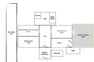Tauschwohnung: 3 RW direkt am Clara Park mit Terrasse – 4109 Zentrum-West, Leipzig – Vorschaubild 2