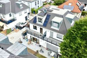 Neubau: traumhafte DHH mit hochwertiger Ausstattung, voll möbliert, mit Balkon und Garten zur Miete – Ernst-Platz-Straße 2H, 80992 Moosach-Bahnhof, München – Vorschaubild 2