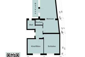 87qm Wohntraum Königsdorf! Helle 3-Zi-Wohnung, modernisiert, mit Balkon, freistehend-provisionsfrei – 50226 Frechen – Vorschaubild 21