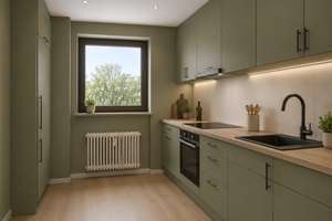 Individuelle, großzügige 5-Zimmer-Dachterrassenwohnung mit Kamin nahe Westpark- mit Potenzial! – Die vollständige Adresse der Immobilie erhältst du vom Anbieter., 80686 Land in Sonne, München – Vorschaubild 17