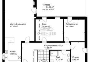 Ruhig gelegenes Einfamilienhaus mit Terrasse, Garage und Carport in Altötting – Hüttenberger Weg 20, 84503 Altötting – Vorschaubild 19