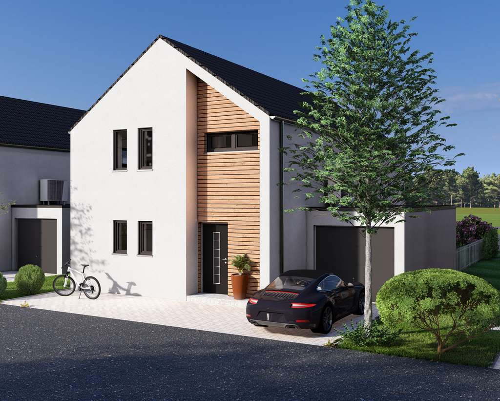 Immobilie in Illerrieden - Einfamilienhaus 2 mit Garage und Stellplatz - Kfw-förderfähig (Stand 01/2026) - ohne Unterkellerung - Bild 1