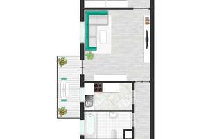 *KAPITALANLAGE*, vermietete 2-Zimmer-ETW in ruhiger Lage – Kleestraße 25, 30625 Kleefeld, Hannover – Vorschaubild 14