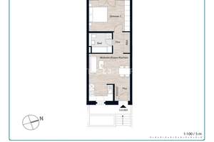 + Willkommen daheim – stilvoll wohnen leicht gemacht! + – Die vollständige Adresse der Immobilie erhältst du vom Anbieter., 22045 Jenfeld, Hamburg – Vorschaubild 6