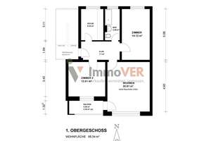 Helle 3-Zimmer-Wohnung mit Loggia und Entwicklungspotenzial – Die vollständige Adresse der Immobilie erhältst du vom Anbieter., 28325 Ellenerbrok-Schevemoor, Bremen – Vorschaubild 20