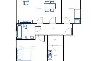 Perfekt! Großzügige 3-Zimmer-Wohnung sucht Mieter – Blumenäckerweg 16, 34128 Kirchditmold, Kassel – Vorschaubild 2