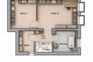 Moderne Doppelhaushälfte mit Garten und Garage -  nahe des Huthparks – 60389 Seckbach, Frankfurt am Main – Vorschaubild 18