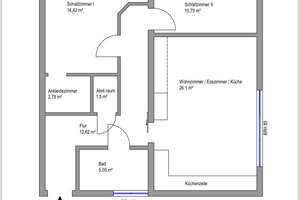 Moderne Wohnung in zentraler Lage von Rheda-Wiedenbrück zu vermiete