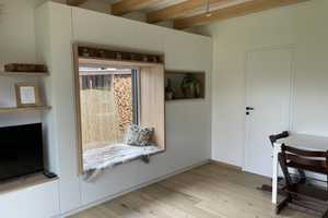 Neuwertiges 3-Zimmer-Tiny-House mit Lehmputz, Schwedenofen, geh. Innenausstattung und EBK – Günzburg (Kreis) – Vorschaubild 4