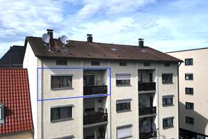 Sofort vermietete Kapitalanlage in der Ulmer Weststadt — 3 Zimmer mit Balkon