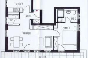Vollmöblierte moderne 3‑Zimmer Dachgeschosswohnung mit Balkon in Potsdam – Hegelallee 25b, 14467 Nördliche Innenstadt, Potsdam – Vorschaubild 12