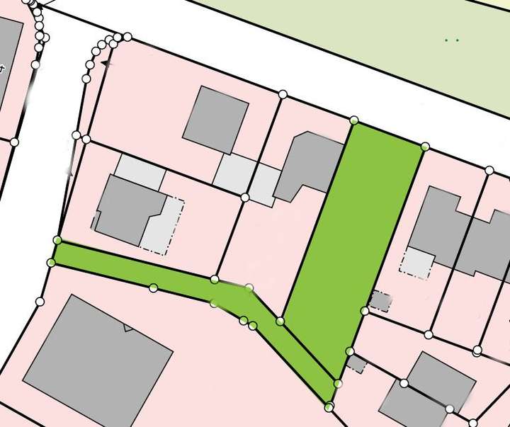 Grundstücksfläche ca. 745 qm