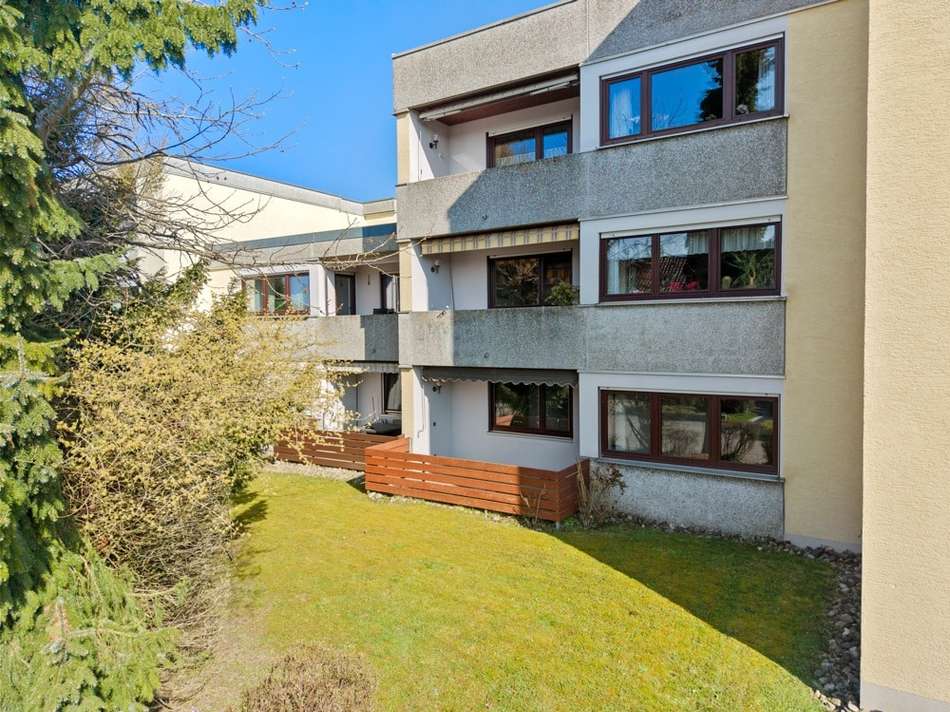Ansicht Haus- Rückseite mit B