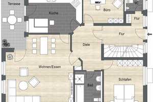 Hochwertiges Zweifamilienhaus mit großem Grundstück in idyllischer Außenlage von Legden-Asbeck – Borken (Kreis) – Vorschaubild 11
