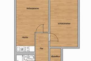 Sofort bezugsfreie, ohne Provison 2-Zimmer-Wohnung in Reutlingen – Rangenbergerstr 20, 72766 Sondelfingen, Reutlingen – Vorschaubild 10