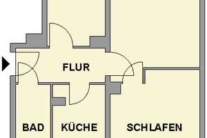 Bezugsfertige 3-Raum-Wohnung nahe Parkanlage – Parkstr. 48b, 9120 Chemnitz – Vorschaubild 8