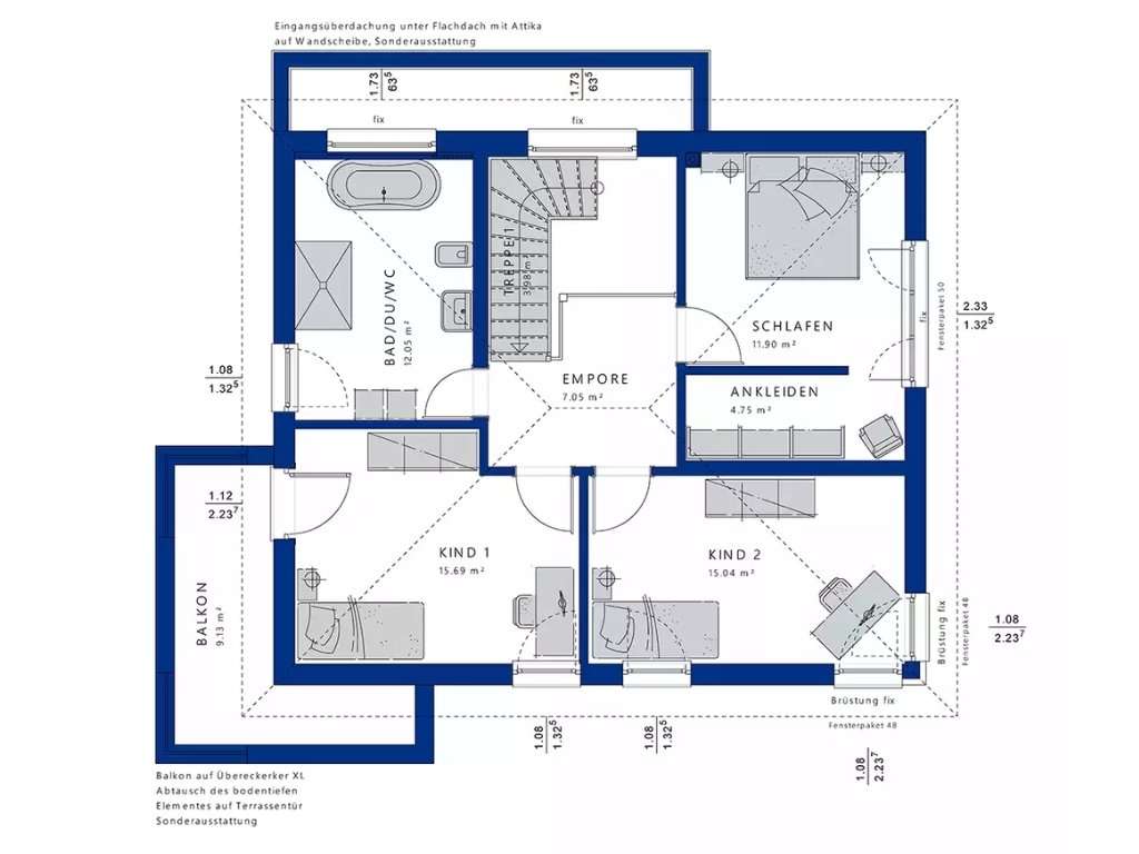 Immobilie in Lalendorf - Stadtvilla mit Esprit: Modernes Wohnen mit dem gewissen Flair. - Bild 4