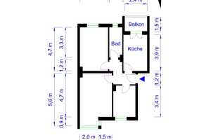 3-Zimmerwohnung Magdeburg – Wiener Str. 37, 39112 Magdeburg – Vorschaubild 3