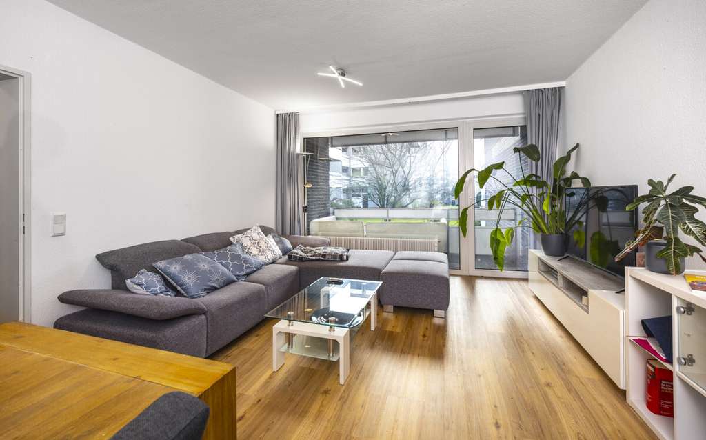 Immobilie in Meerbusch - Gemütliche 2-Zimmer-Wohnung mit Balkon in Bösinghoven - Bild 1