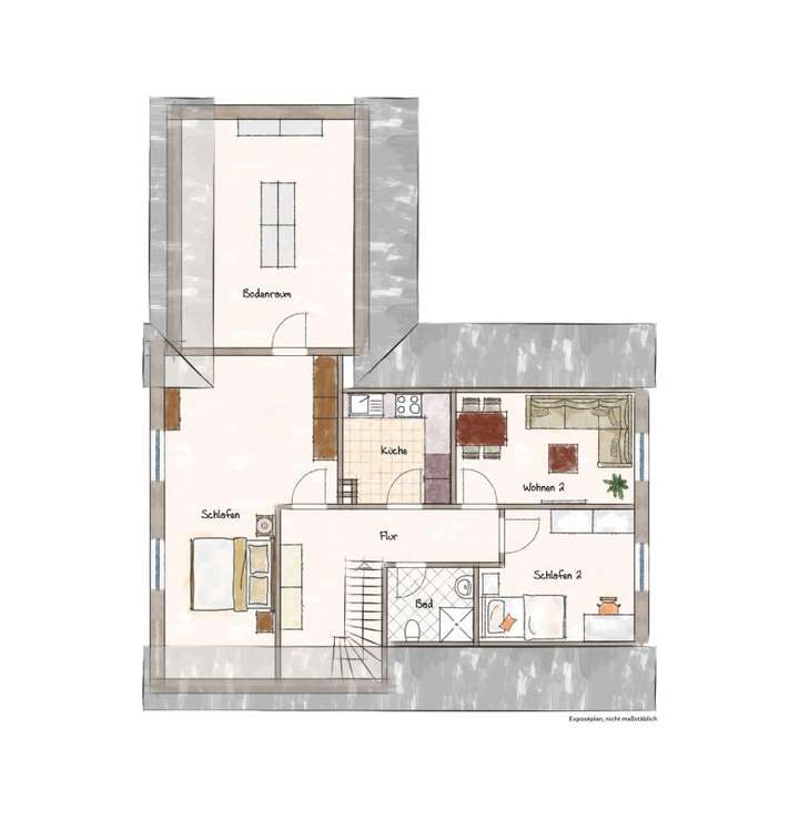 Grundrisss Dachgeschoss