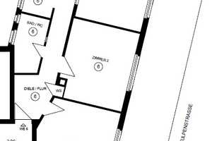 *ERSTBEZUG Kernsaniert 3 Zimmer*  2.OG  rechts mit Balkon, Küche und Waschmaschine. – Römerstraße 64, 70180 Stuttgart – Vorschaubild 14