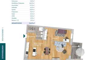 *** Mega Wohnen * Großzügige 3-Zimmer * 2 Bäder * großer Balkon * TG *** – Straße der Nationen 80, 9111 Zentrum, Chemnitz – Vorschaubild 19