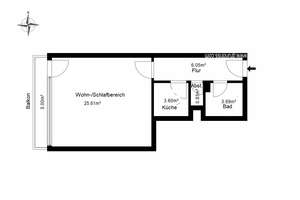 Kapitalanlage mit Balkon und Tiefgaragenstellplatz – Die vollständige Adresse der Immobilie erhältst du vom Anbieter., 22159 Farmsen-Berne, Hamburg – Vorschaubild 13