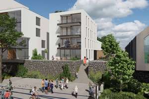 WE B1.3 -Rheinblick-Wohnung in architektonisch anspruchsvoller Wohnanlage!