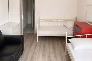 Schöne möblierte 1Zimmer Wohnung, 20qm, im 1. OG in zentraler Lage in Mannheim zu vermieten.