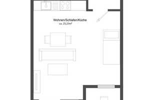 Sofort einziehen, wohlfühlen: Ihr vollmöbliertes Apartment mit Balkon in Top-Lage! – Kistlerhofstraße 61, 81379 München – Vorschaubild 12