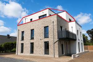 Neubau-Erstbezug! Hochwertige, helle 2-Zimmer-Wohnung mit 2 Dachterrassen, Küche, Stellplatz, Klima – Hafkhorst 31, 48163 Mecklenbeck, Münster – Vorschaubild 9