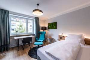 Möblierte Design-Whg mit zwei Schlafzimmern, Arbeitsplatz + Balkon, Isarnähe – Die vollständige Adresse der Immobilie erhältst du vom Anbieter., 81371 Thalkirchen, München – Vorschaubild 2